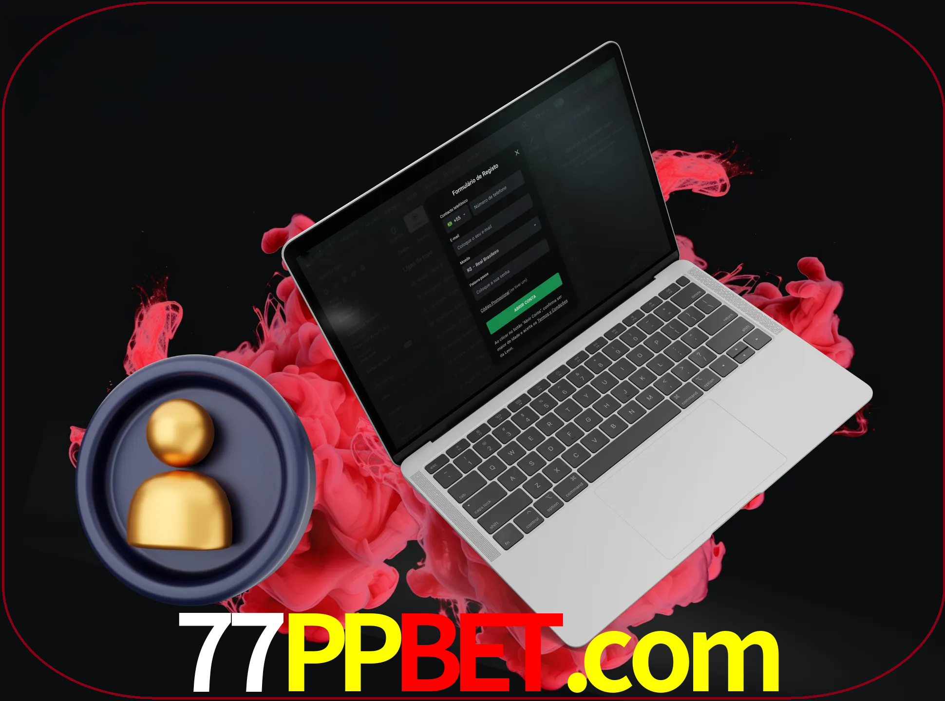 No cabeçalho do site 77ppbet, clique no botão que o levará a um formulário especial onde terá de introduzir as suas informações actuais.