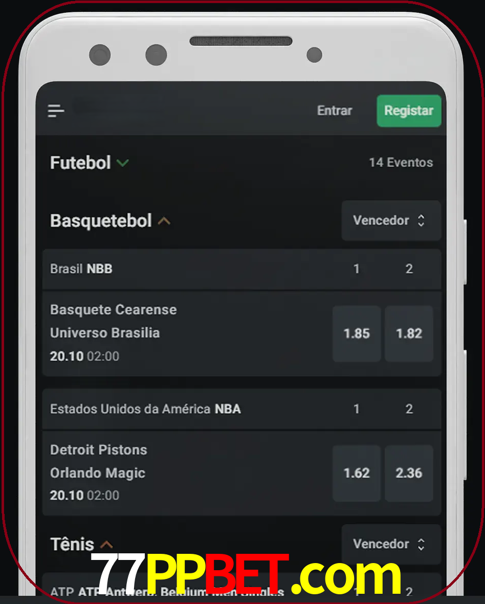 Aposte e assista aos esportes em formato ao vivo.