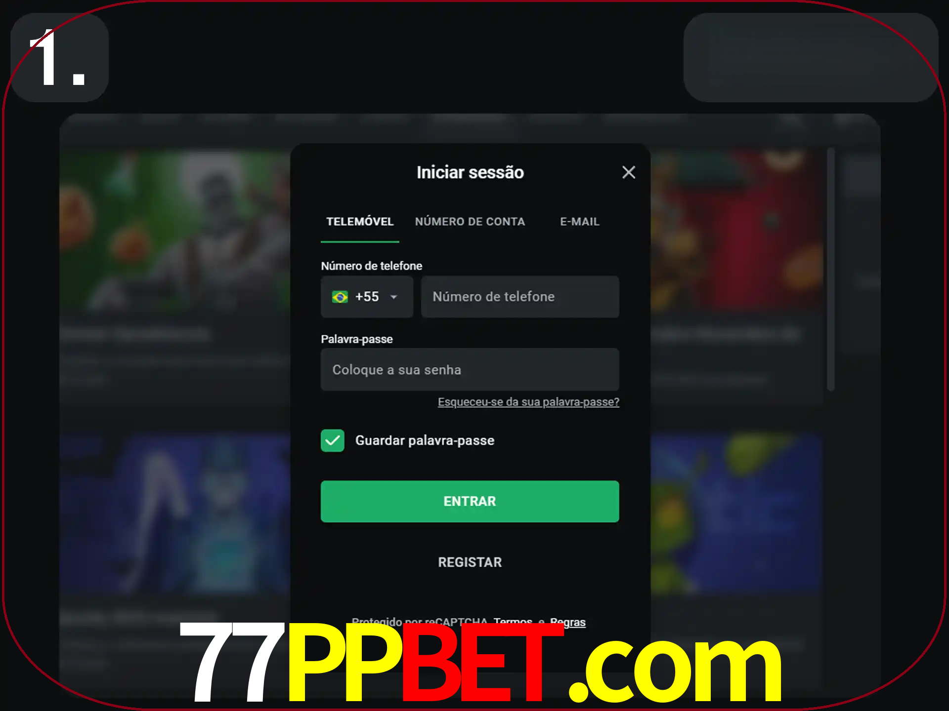 Acesse o site.