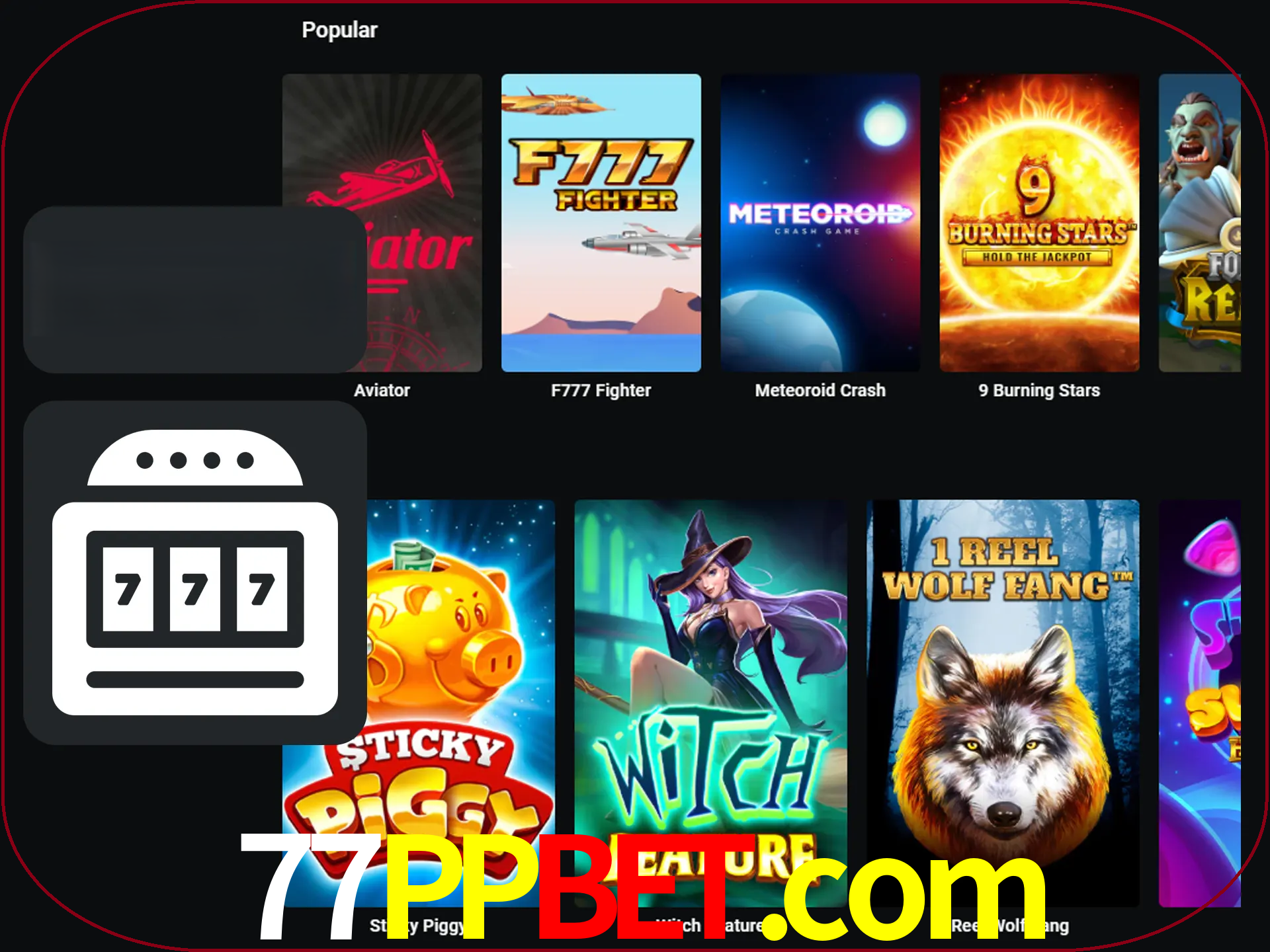 Gire seus slots de dinheiro favoritos.